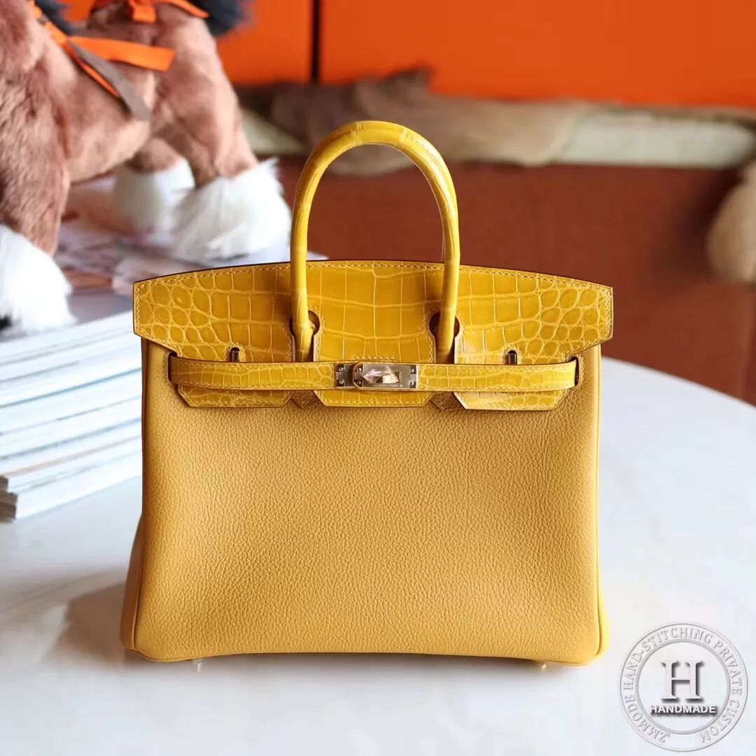 Birkin touch 25 togo 9D Ambre