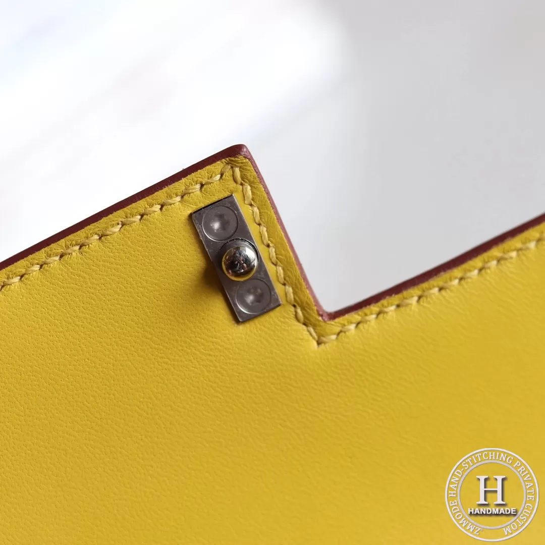 Verrou mini 18cm cherve 9o Jaune de naples GHW/PHW