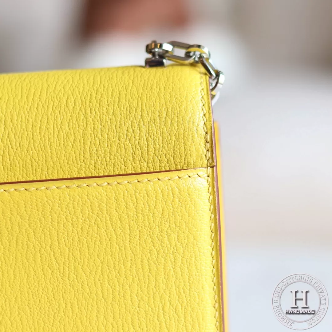 Verrou mini 18cm cherve 9o Jaune de naples GHW/PHW