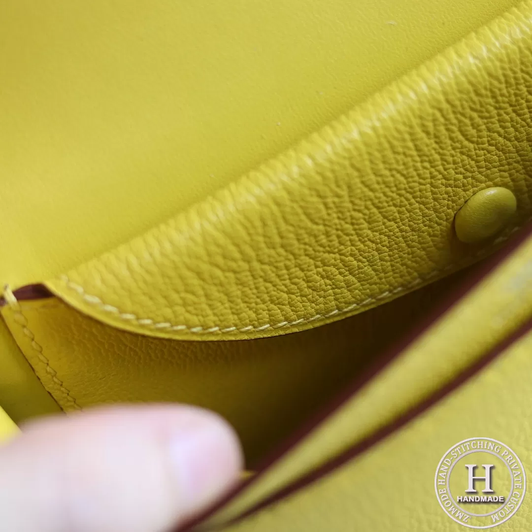 Verrou mini 18cm cherve 9o Jaune de naples GHW/PHW
