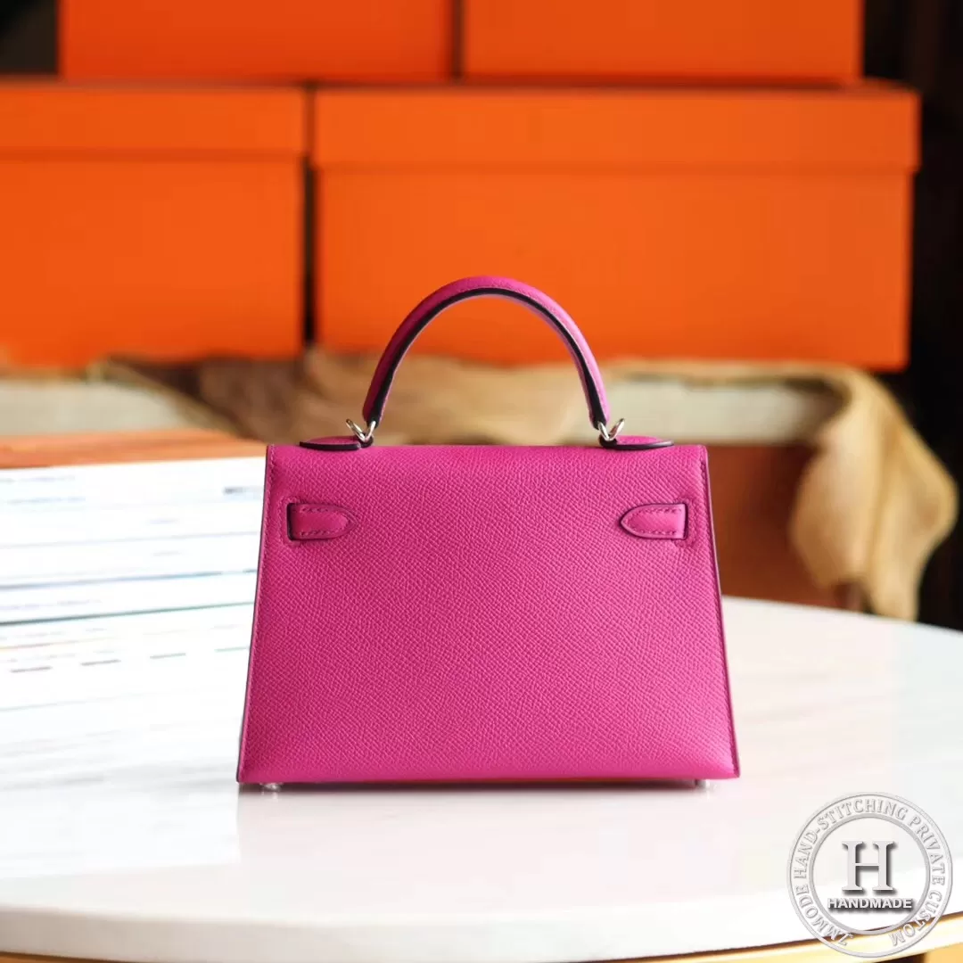 MINI KELLY II  Eepsom L3 Rose Purple PHW / GHP
