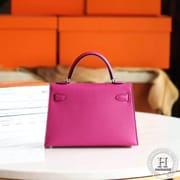 MINI KELLY II  Eepsom L3 Rose Purple PHW / GHP
