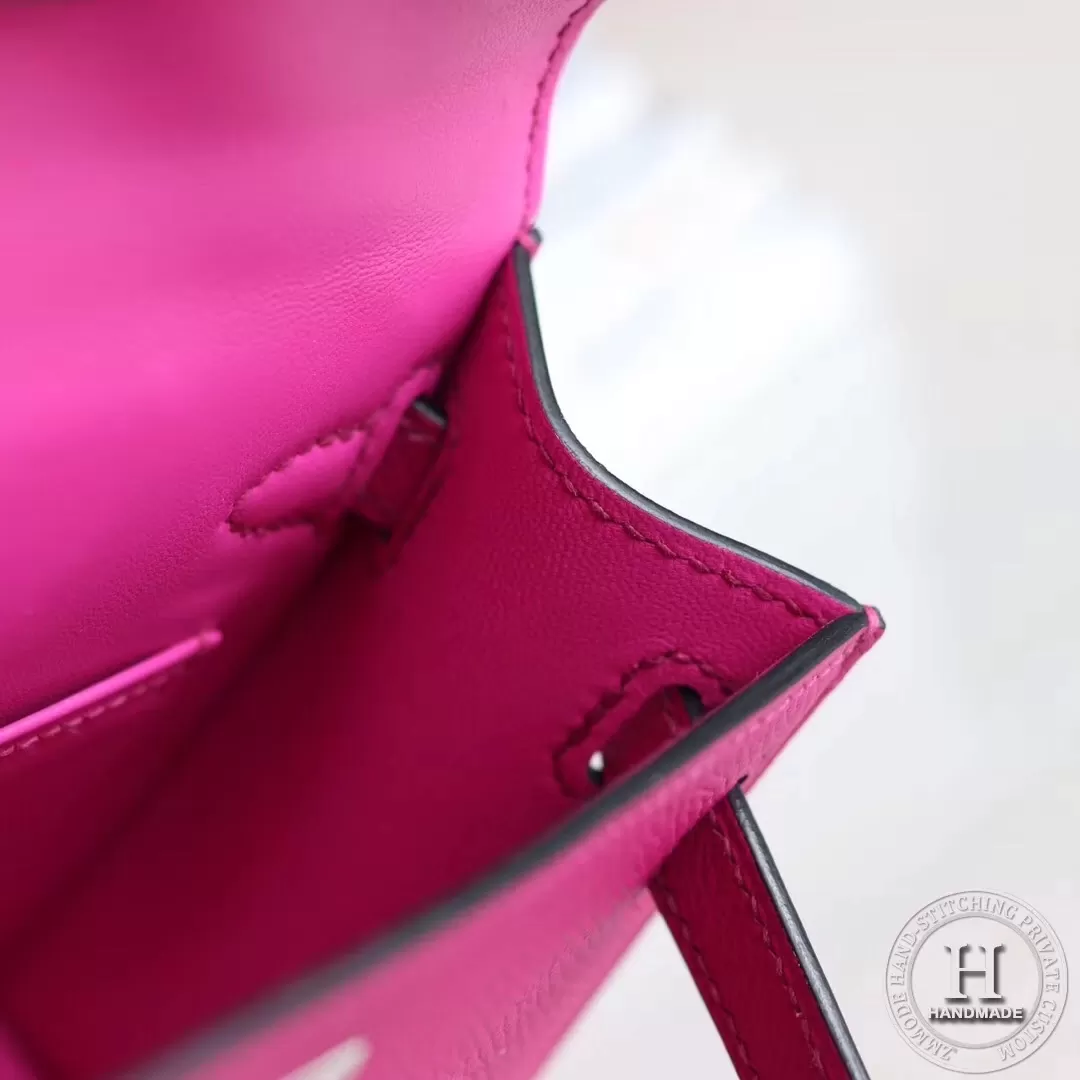 MINI KELLY II  Eepsom L3 Rose Purple PHW / GHP
