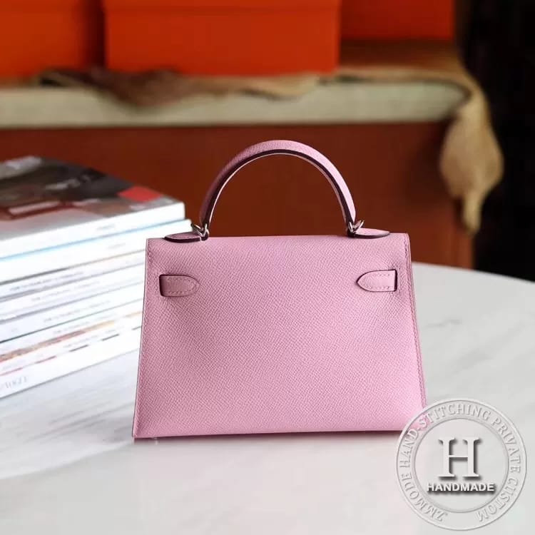 MINI KELLY II  X9 Mauve sylvestre Eepsom PHW