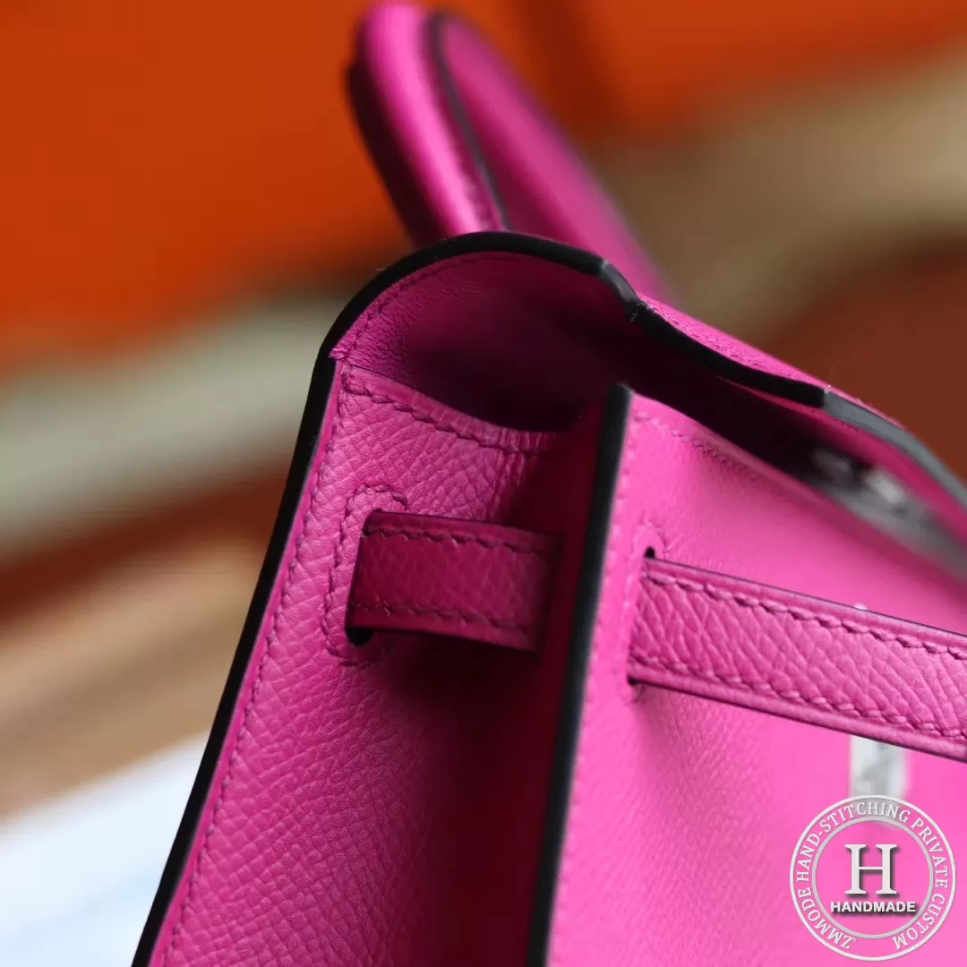 MINI KELLY II  Eepsom L3 Rose Purple PHW / GHP