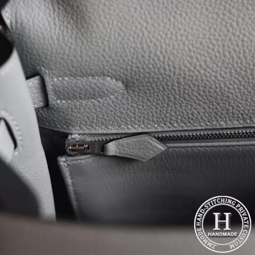 Hermes Kelly 32 Bag 4Z Gris Mouette Togo PHW/GHW