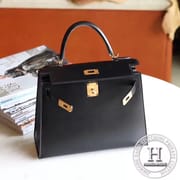 89Noir BOX PHW/GHW KELLY 25