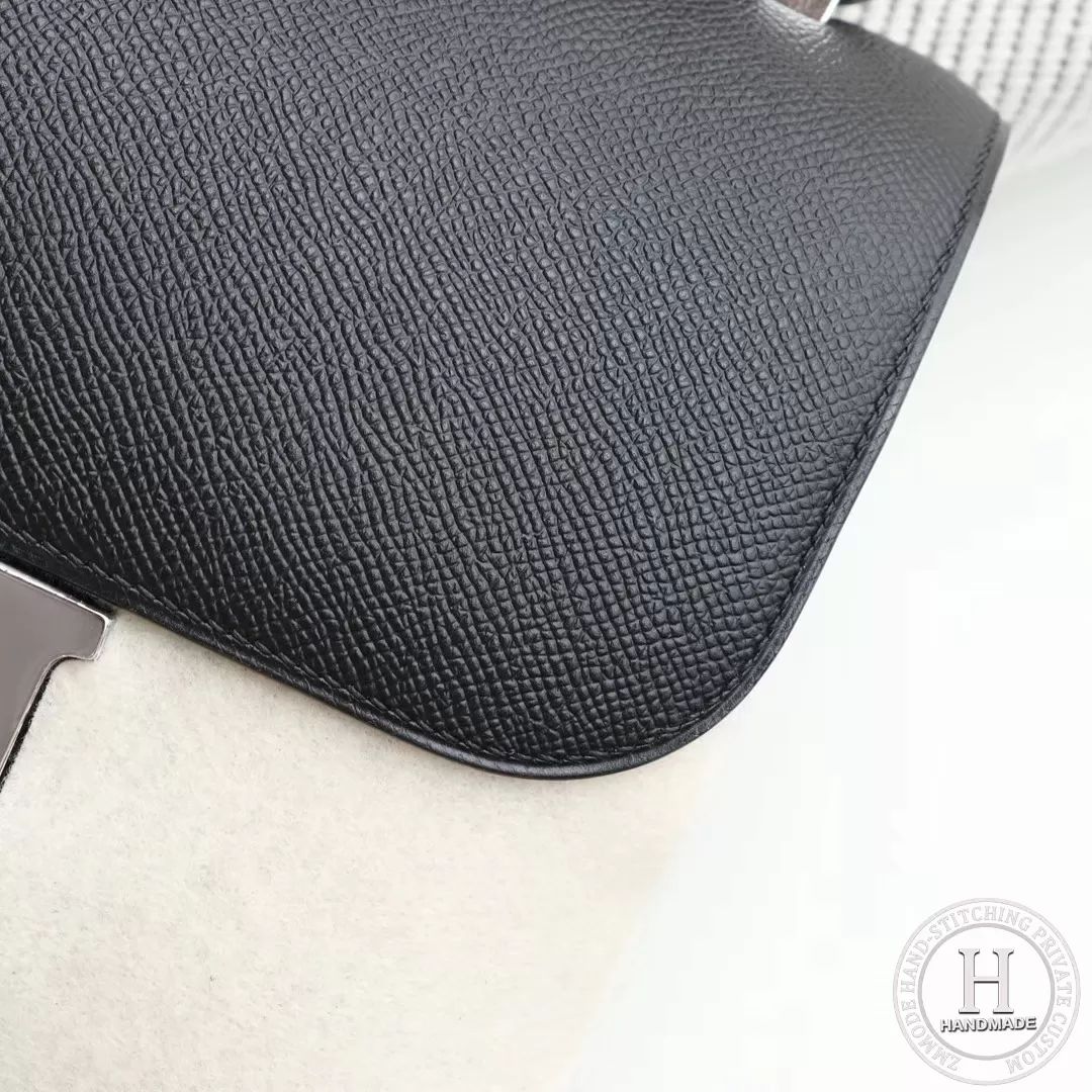 89 Noir Constance24CM Epsom