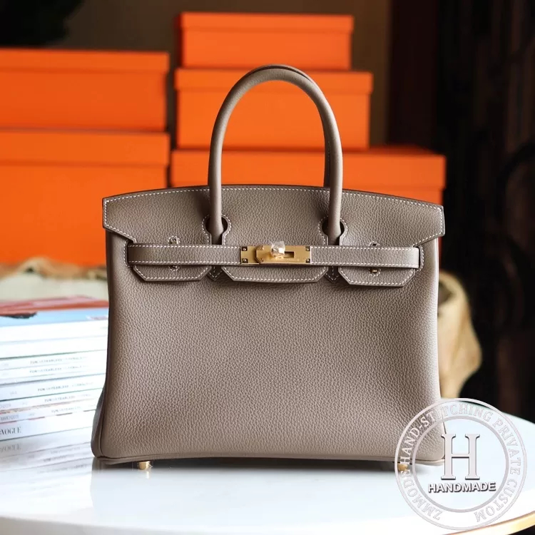 Birkin 30 Togo 18 Etoupe 🐘 GHW