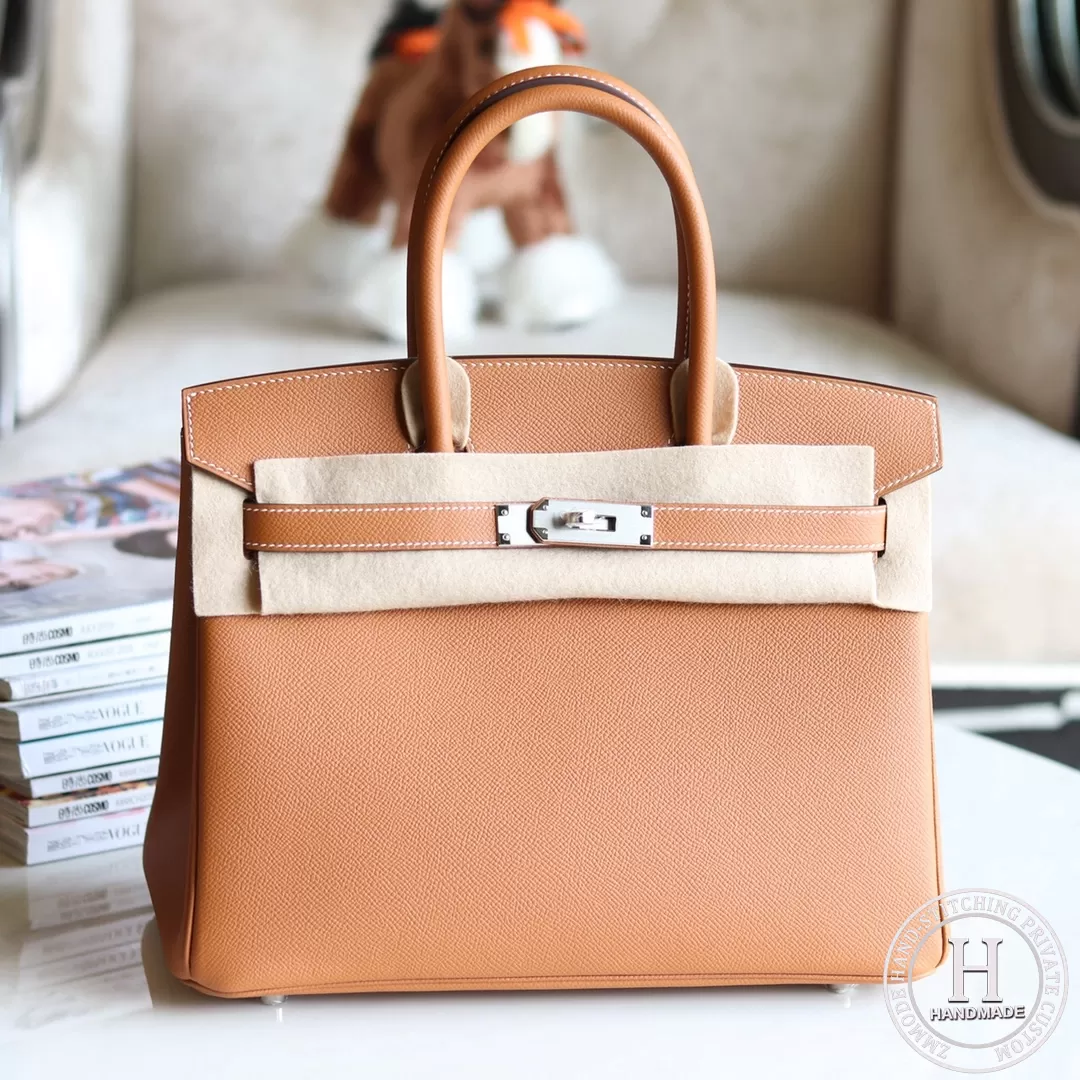 Epsom 37 Gold Birkin 30cm PHW-0494 Epsom 37 Gold Birkin 30cm PHW-0494