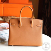 Epsom 37 Gold  Birkin 30cm PHW