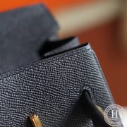 89 Noir Epsom Birkin 30cm GHW