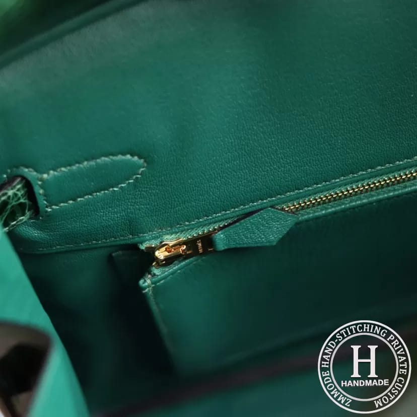 birkin 30 67 vert fonce
