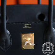 89 Noir Box  Birkin 30  GHW