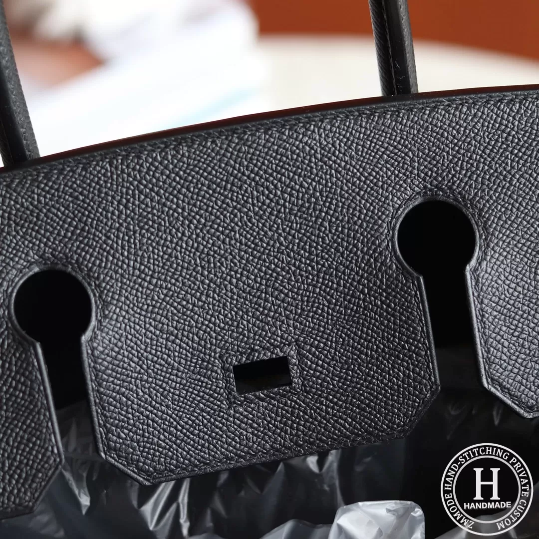 89 Noir Epsom Birkin 30cm GHW 89 Noir Epsom Birkin 30cm GHW