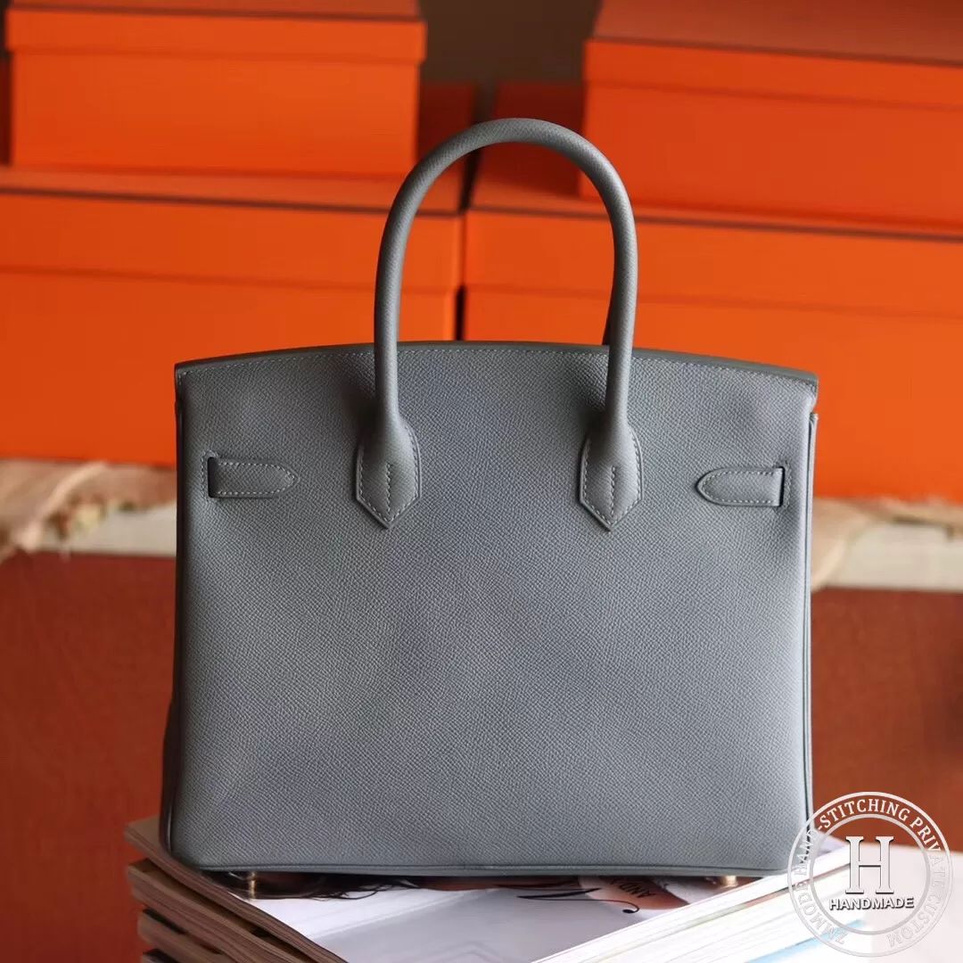 63 Vert amande   Epsom Birkin 30cm GHW