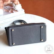 89 Noir Epsom Birkin 30cm GHW