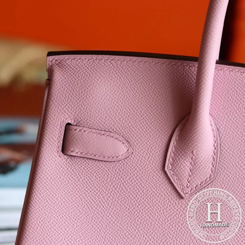 X9 Mauve sylvestre Epsom Birkin 30  GHW