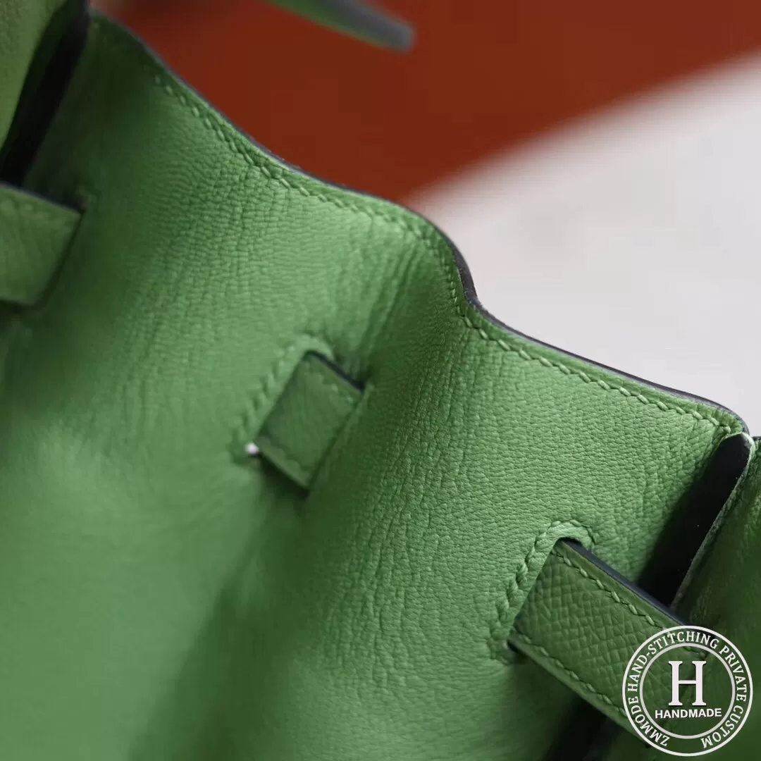3i Vert Criquet  Epsom Birkin 30cm GHW