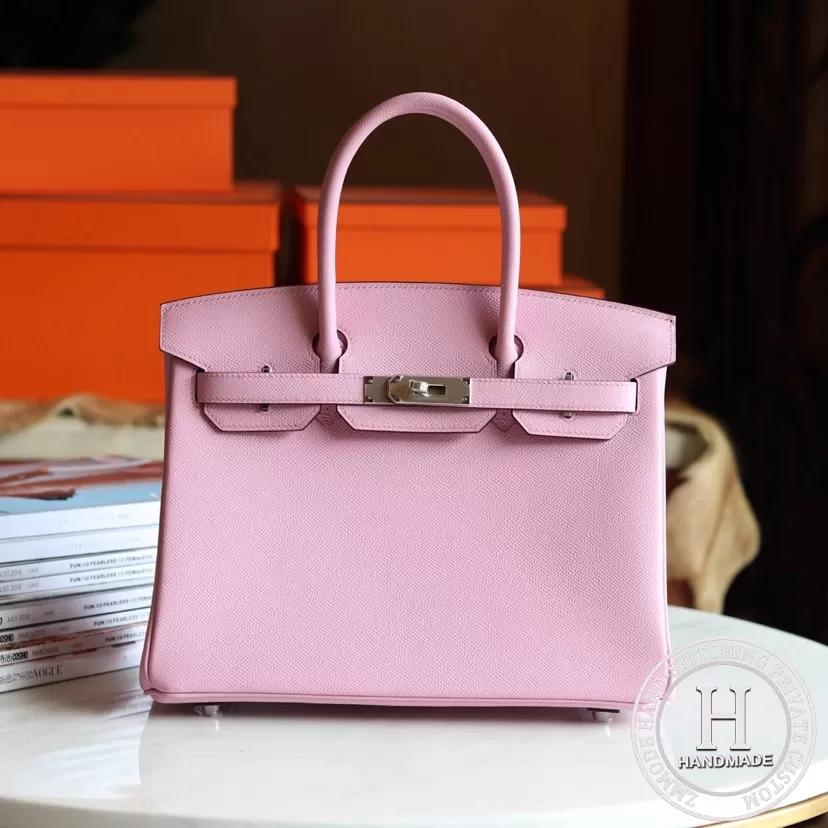 X9 Mauve sylvestre Epsom Birkin 30  GHW