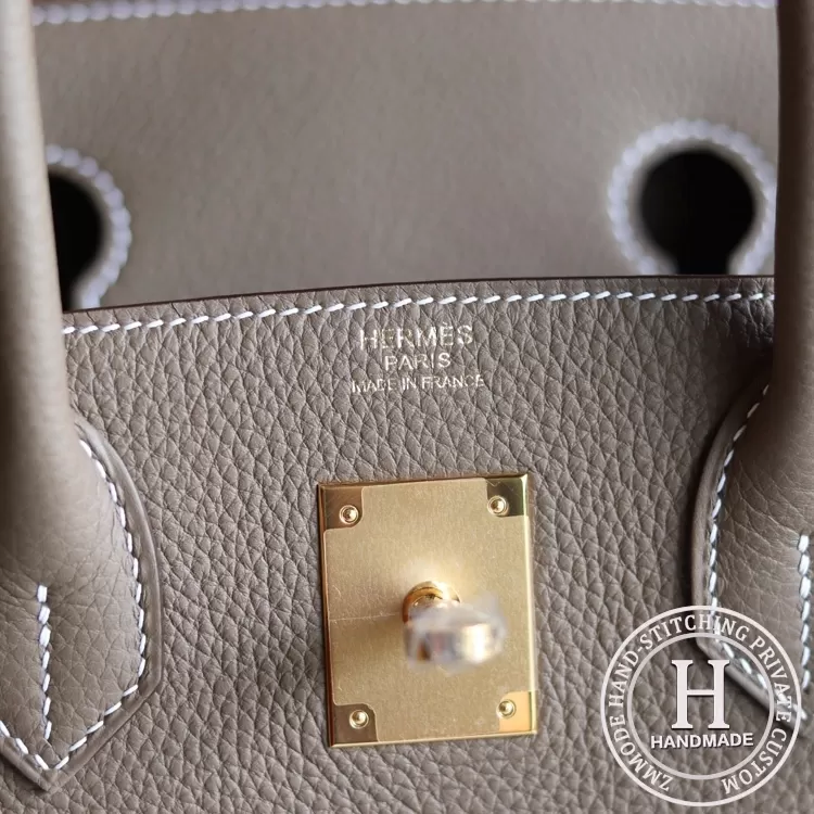 X9 Mauve sylvestre Epsom Birkin 30  GHW-1151