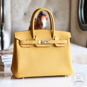 Birkin 30 Togo 9D Ambre GHW