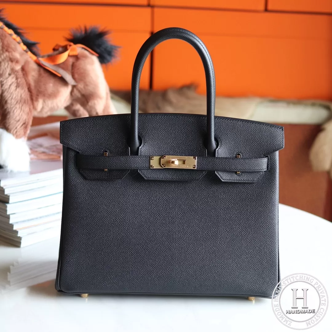 89 Noir Epsom Birkin 30cm GHW 89 Noir Epsom Birkin 30cm GHW