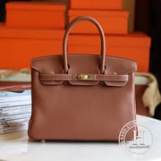 37 Gold Birkin 30 Togo