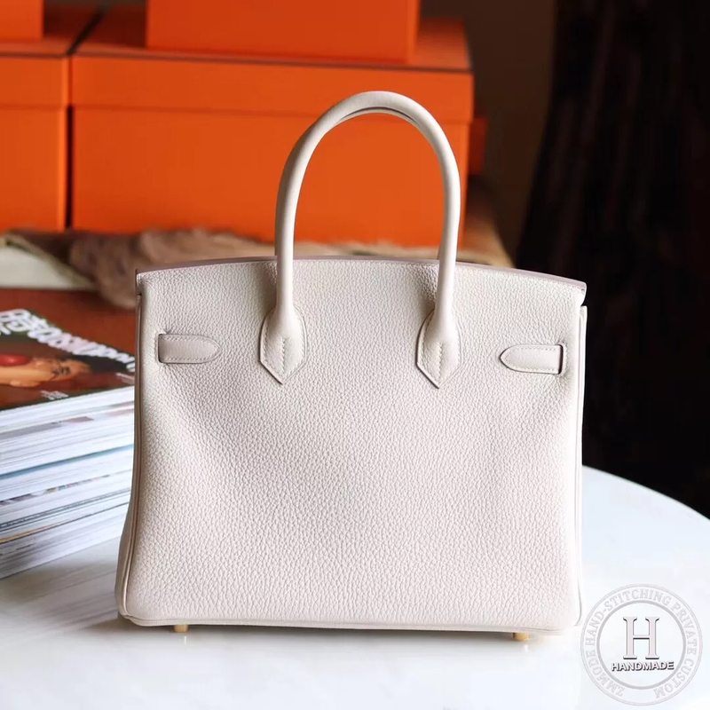 10 craie Togo Birkin 30cm GHW