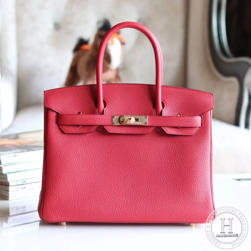 Q5 Rouge Casaque Birkin 30 Togo GHW