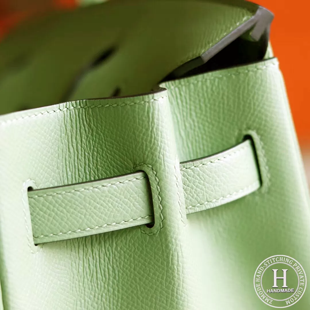 3i Vert Criquet  Epsom Birkin 30cm GHW