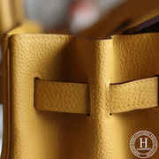 Birkin 30 Togo 9D Ambre GHW