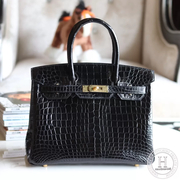 Birkin 30 89 Noir