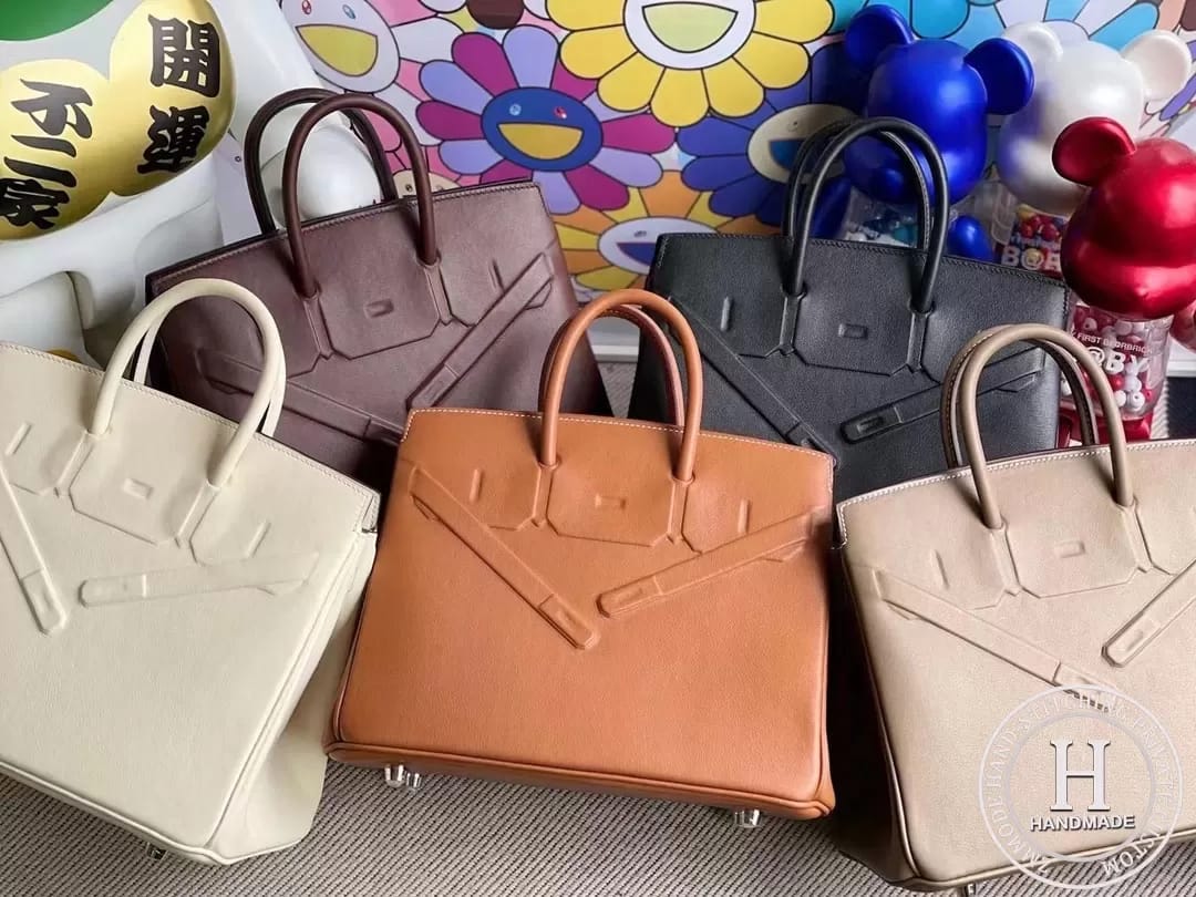 Britain Hermes Birkin Shadow 25cm  Swift leather CK89 Noir Silver hardware