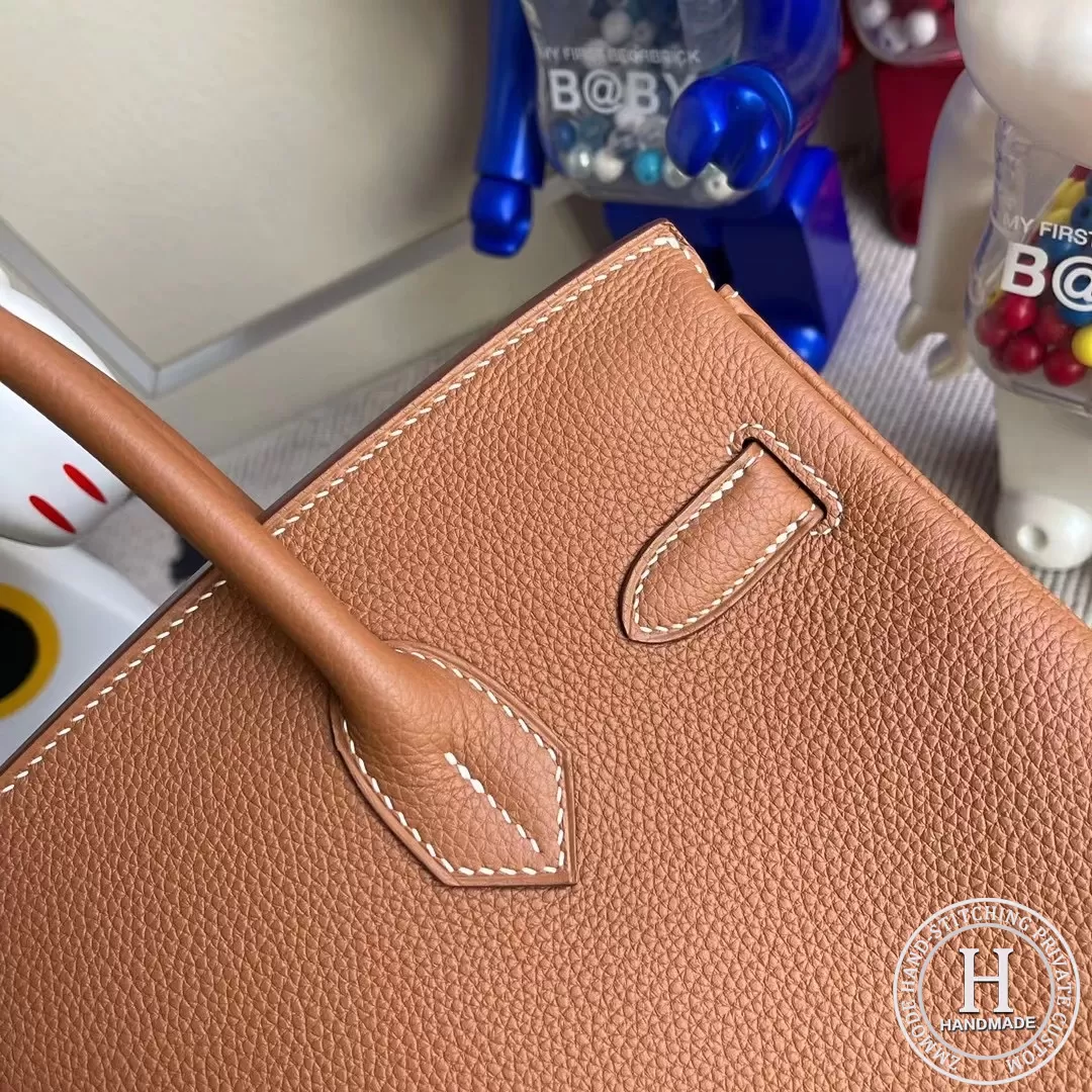 Hermes Birkin 30cm Togo CK37 gold Hermes Birkin 30cm Togo CK37 gold