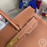 Hermes Birkin 30cm Togo CK37 gold