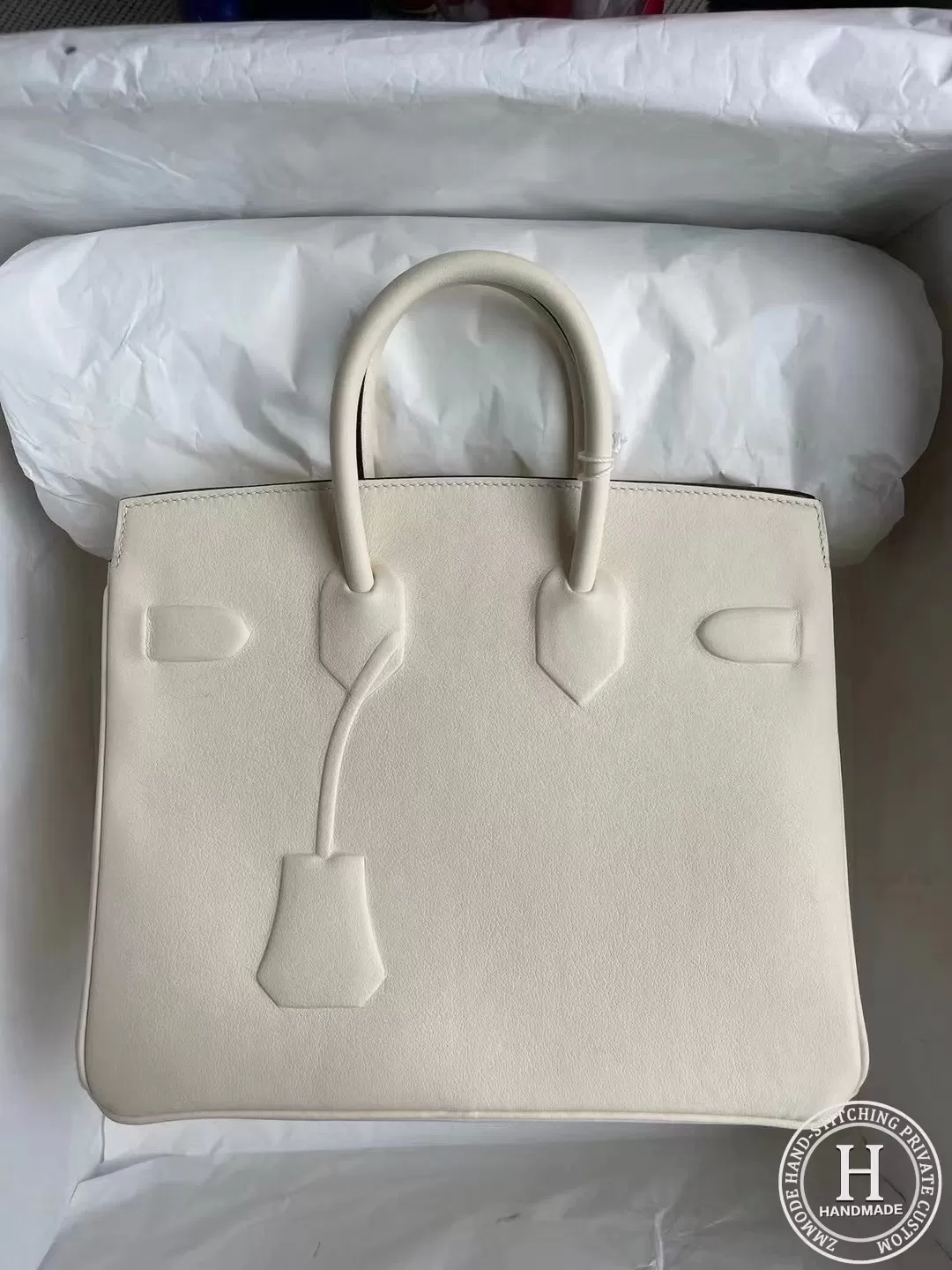 Hermes Birkin Shadow 25cm  Swift i2 Nata