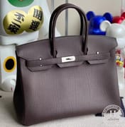 Hermes Birkin 35cm Togo CK46 Ebene PHW