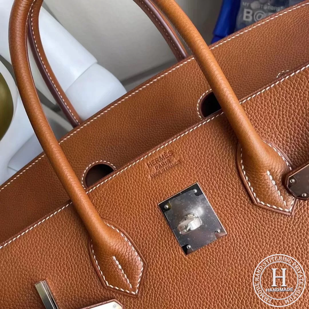 Hermes Birkin 35cm Barenia Faubourg 34 Fauve Hermes Birkin 35cm Barenia Faubourg 34 Fauve