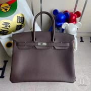 Hermes Birkin 35cm Togo CK46 Ebene PHW