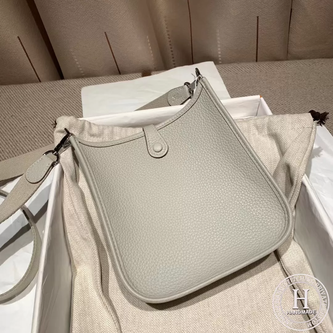 ZMMODE  Evelyn Mini Clemence Tc皮 珍珠灰 PHW