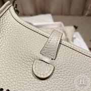 ZMMODE  Evelyn Mini Clemence Tc皮 珍珠灰 PHW