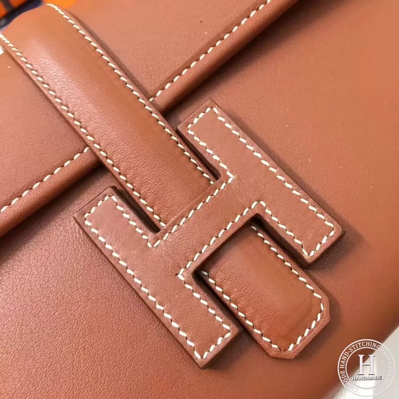 HERMES Jige Elan 29cm Swift 37 Gold