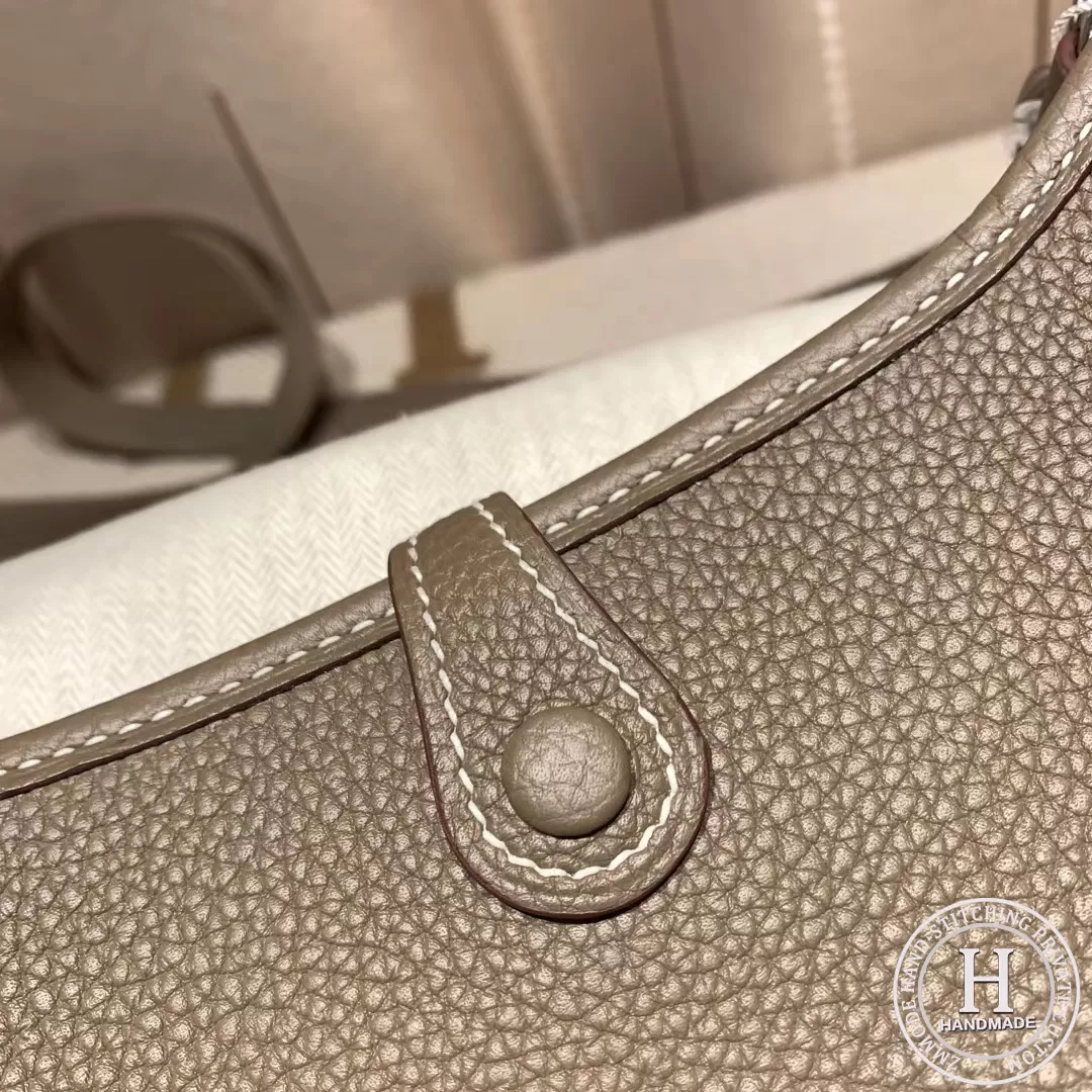 Hermes Evelyn 16cm Clemence Tc 8U-9933