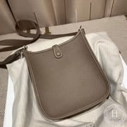 Hermes Evelyn 16cm Clemence Tc C18 Etoupe