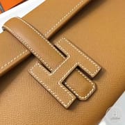 HERMES Jige Elan 29cm Epsom37 Gold