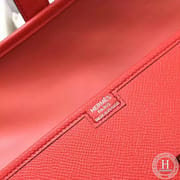 HERMES  Jige Elan 29cm Epsom  T5 Rose Jaipur