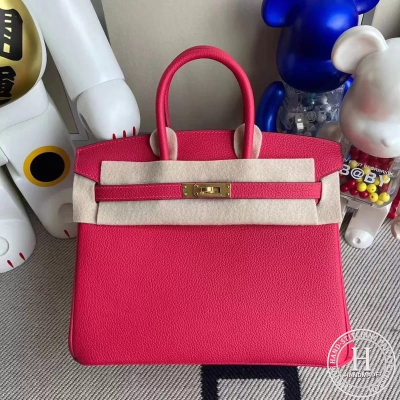 Birkin 25cm Togo I6 Rose Extrême