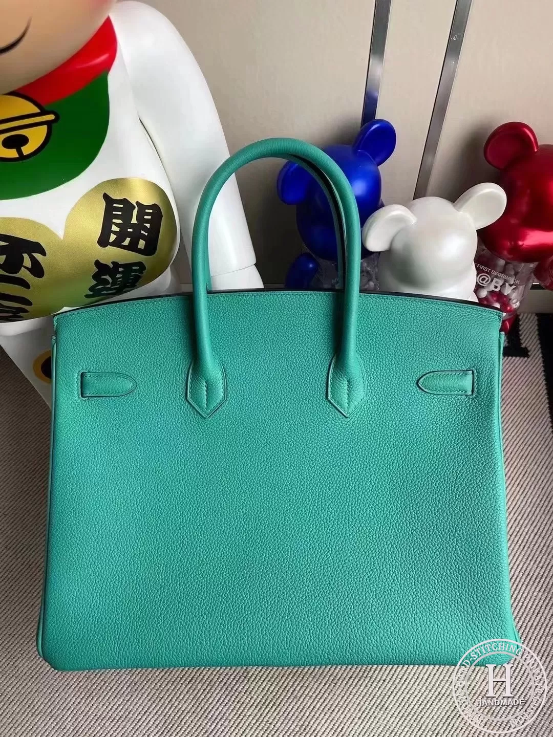 Hermes Birkin 35cm Togo U1 Vert Verone Hermes Birkin 35cm Togo U1 Vert Verone