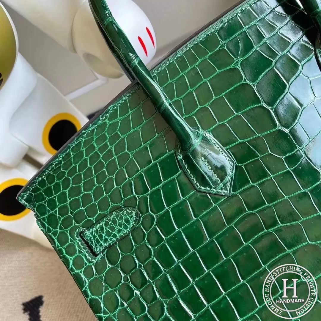 Hermes Birkin 35cm 67 Vert Fonce